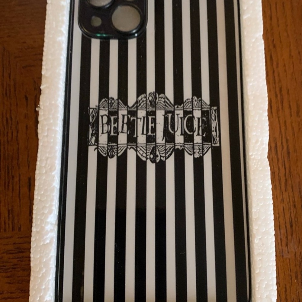 Black and White Striped Phone Case